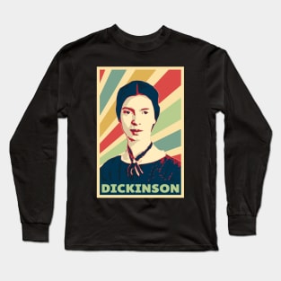 Emily Dickinson Vintage Colors Long Sleeve T-Shirt